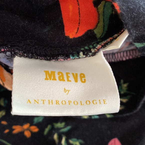 Floral print cotton turtleneck - Picture 2 of 4